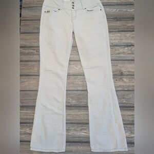 Levi Strauss Corduroy Bootcut Size 4 Off White With Some Flaws